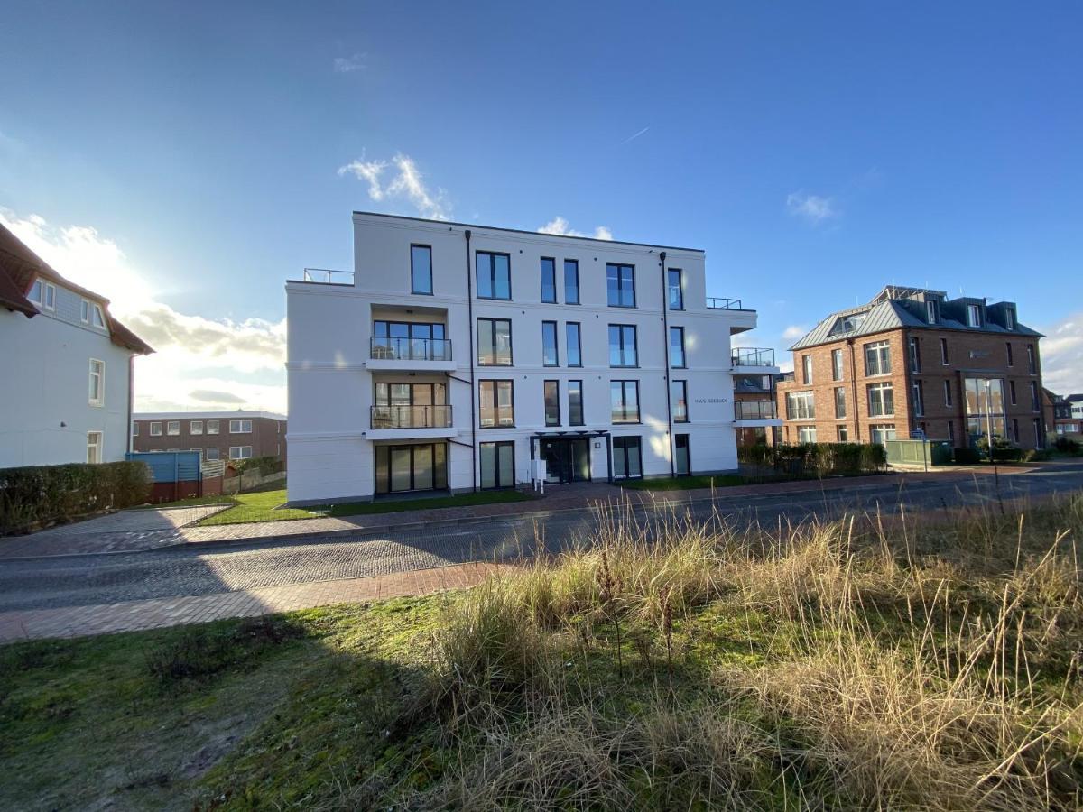 Seeblick Nordlicht, Exklusive Wohnung Mit Terrasse Wangerooge Exteriör bild