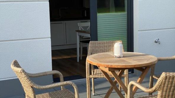 Seeblick Nordlicht, Exklusive Wohnung Mit Terrasse Wangerooge Exteriör bild